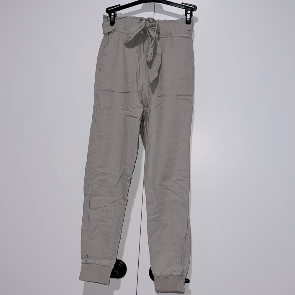 Khaki joggers